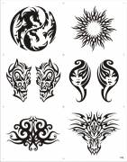 WATER BODY TRANSFER TATTOOS ( WT-0020 )
